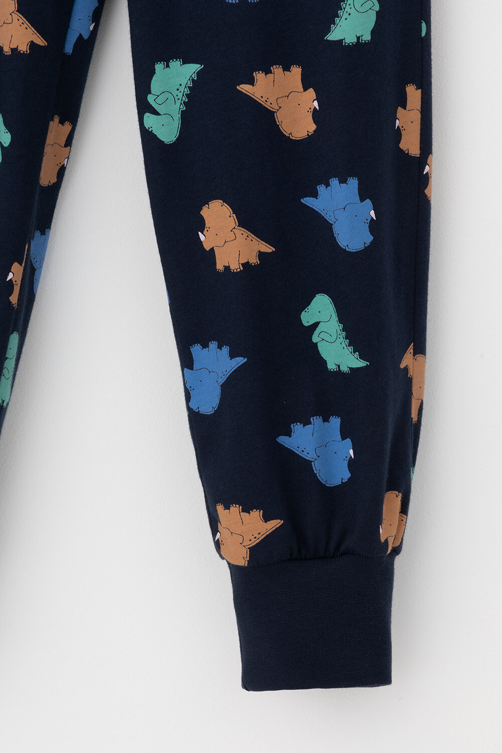 CROCKID Пижама 564964 К 1606 индиго, цветные мини дино