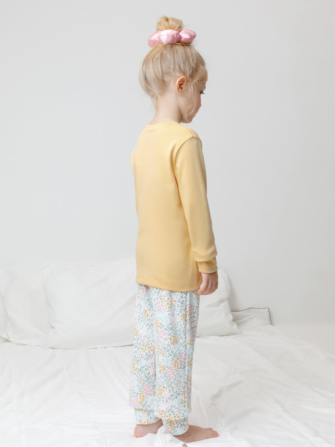 CROCKID Пижама 564971 К 1541 светлая мимоза, весенний сад