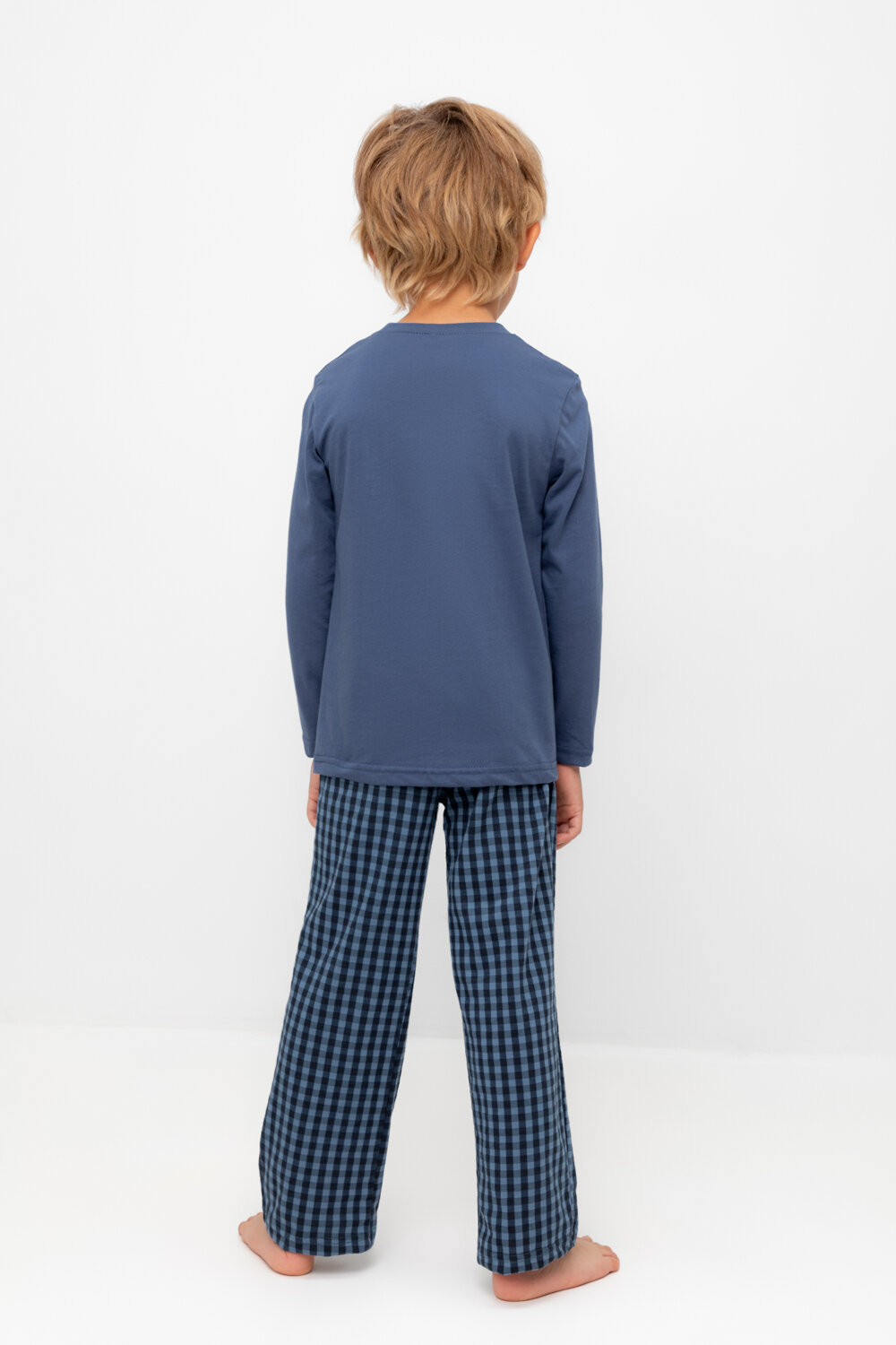CROCKID Пижама 564985 К 1600 грозовая туча, маленькая клетка