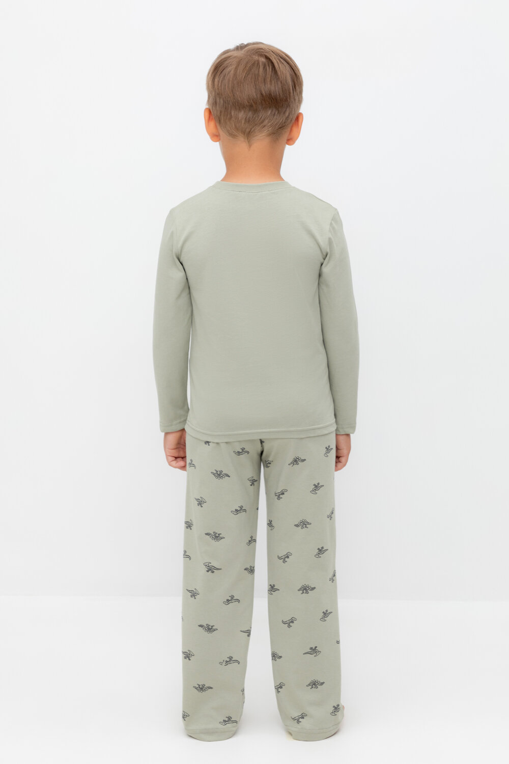 CROCKID Пижама 564986 К 1600 шалфей, маленькие динозавры
