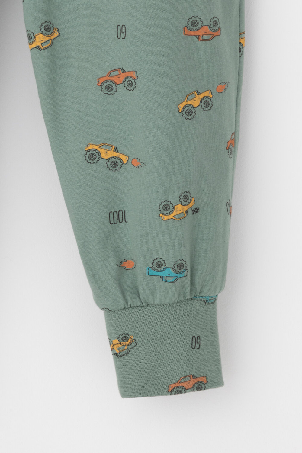 CROCKID Пижама 565010 К 1561 весенний зеленый, гонки