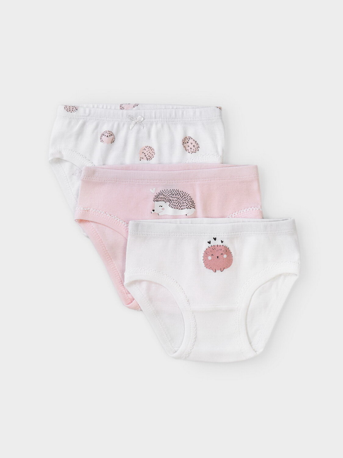 CROCKID Трусы 565070 К 1978-3уп розовая вода, сахар, ежики