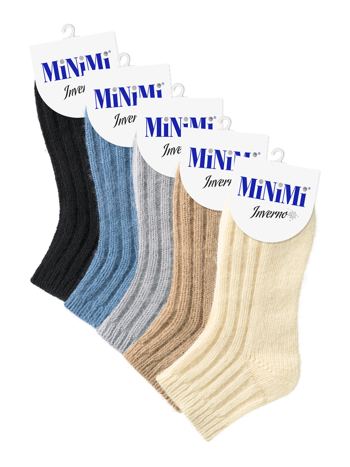 Minimi Носки 565088 MINI INVERNO 3304, PL Nero (Черный)