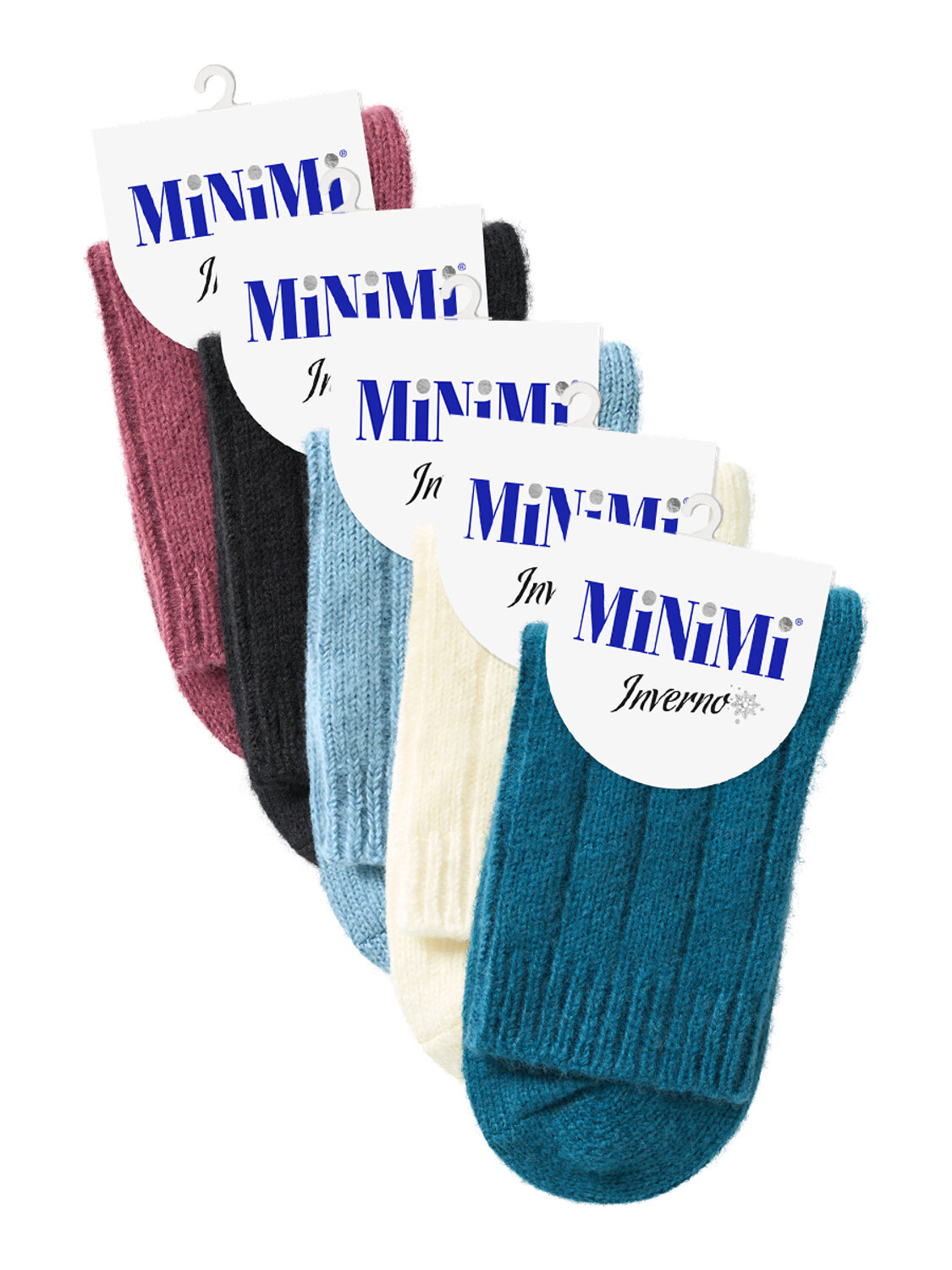 Minimi Носки 565089 MINI INVERNO 3305, PL Nero (Черный)