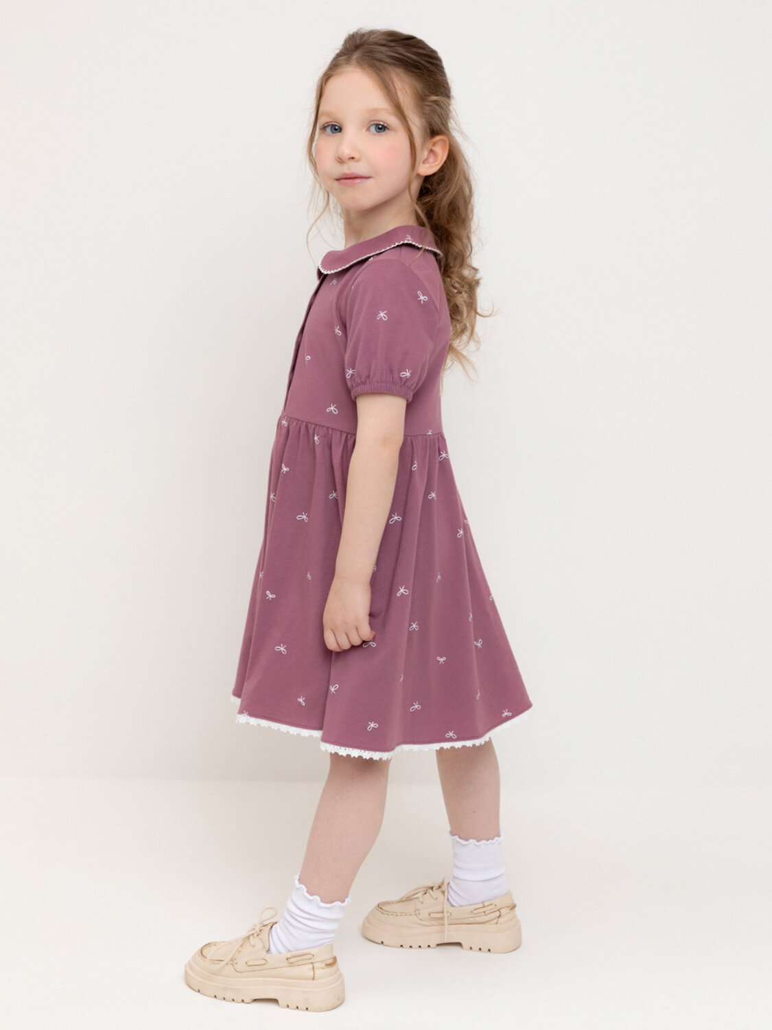 CROCKID Платье 565112 КР 5923-1 бордовый
