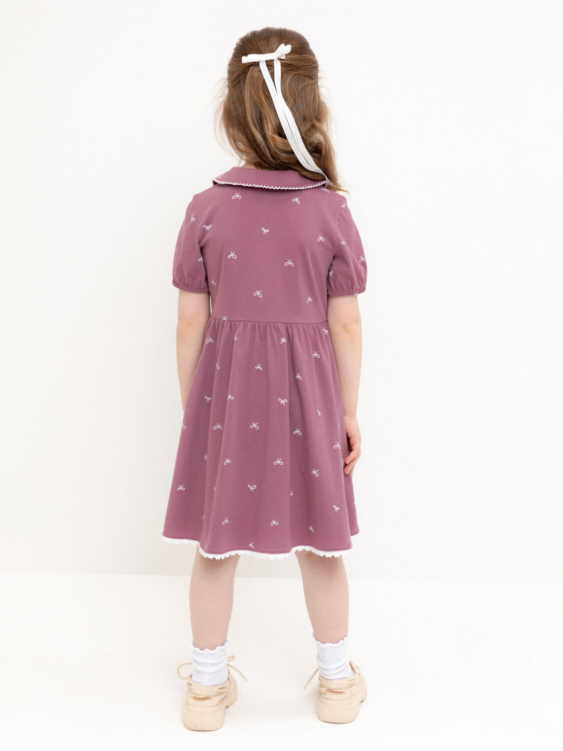 CROCKID Платье 565112 КР 5923-1 бордовый