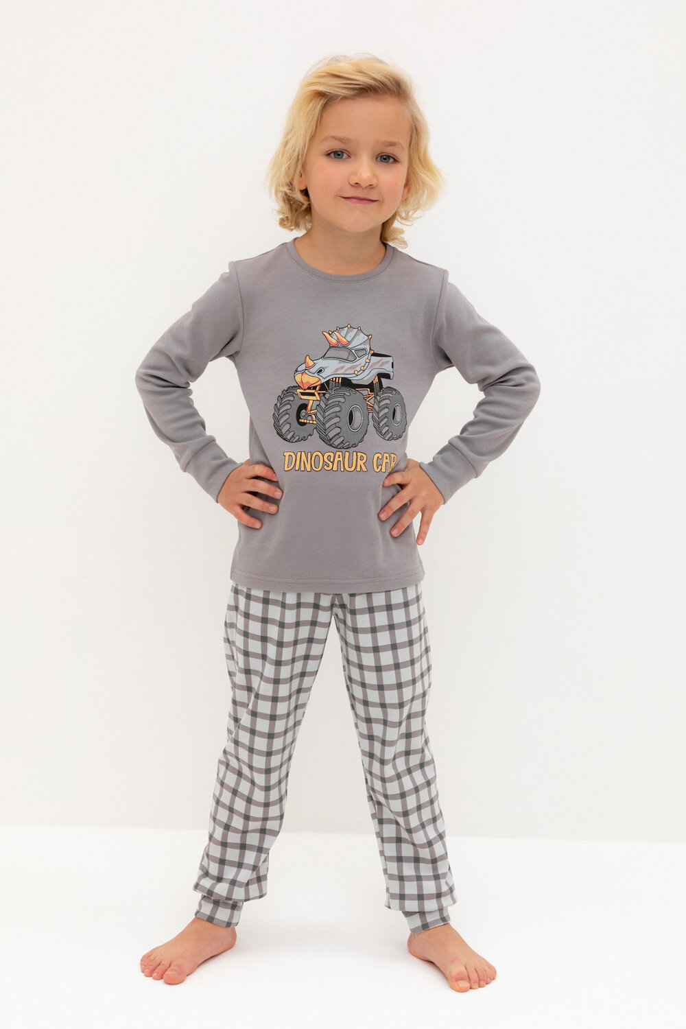 CROCKID Пижама 565128 К 1541 серый
