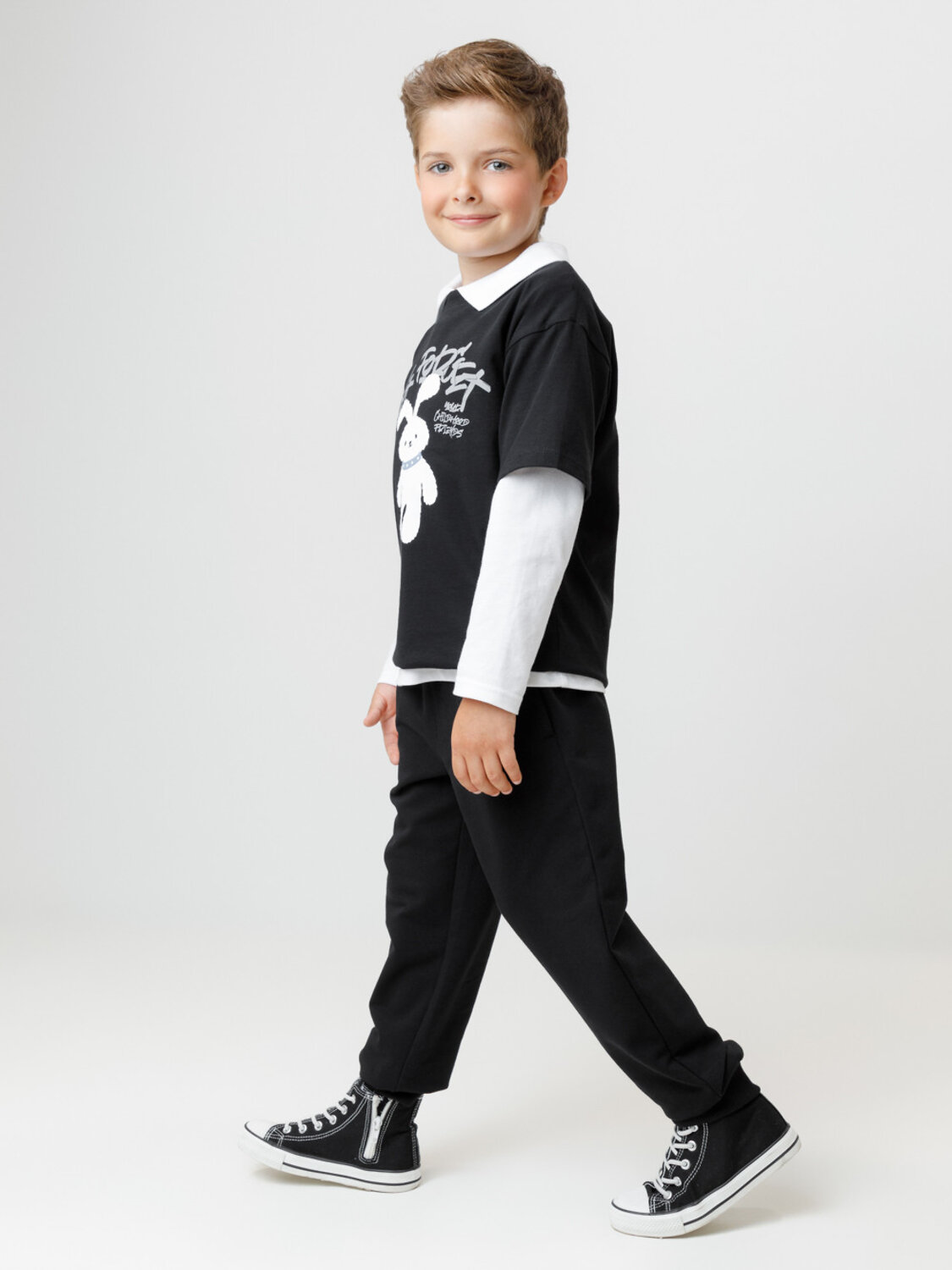 CROCKID Футболка 565206 МП 302889 черный3