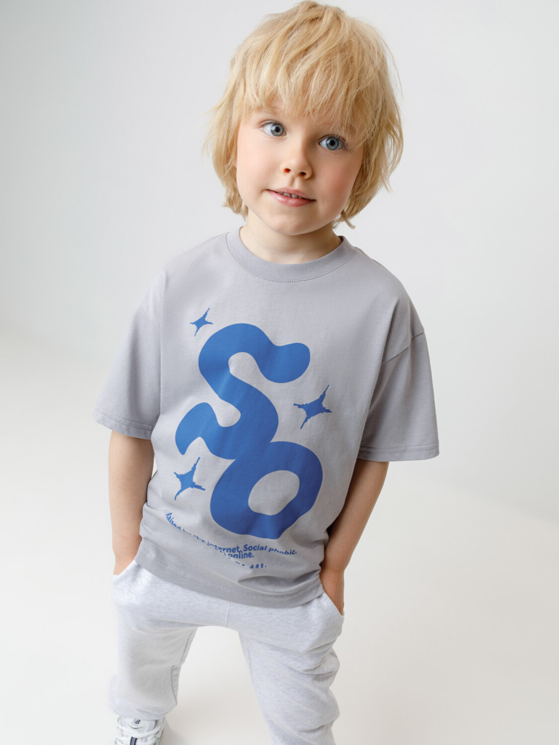CROCKID Футболка 565207 МП 302889 серый