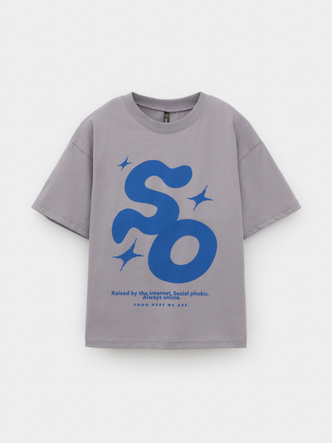 CROCKID Футболка 565207 МП 302889 серый