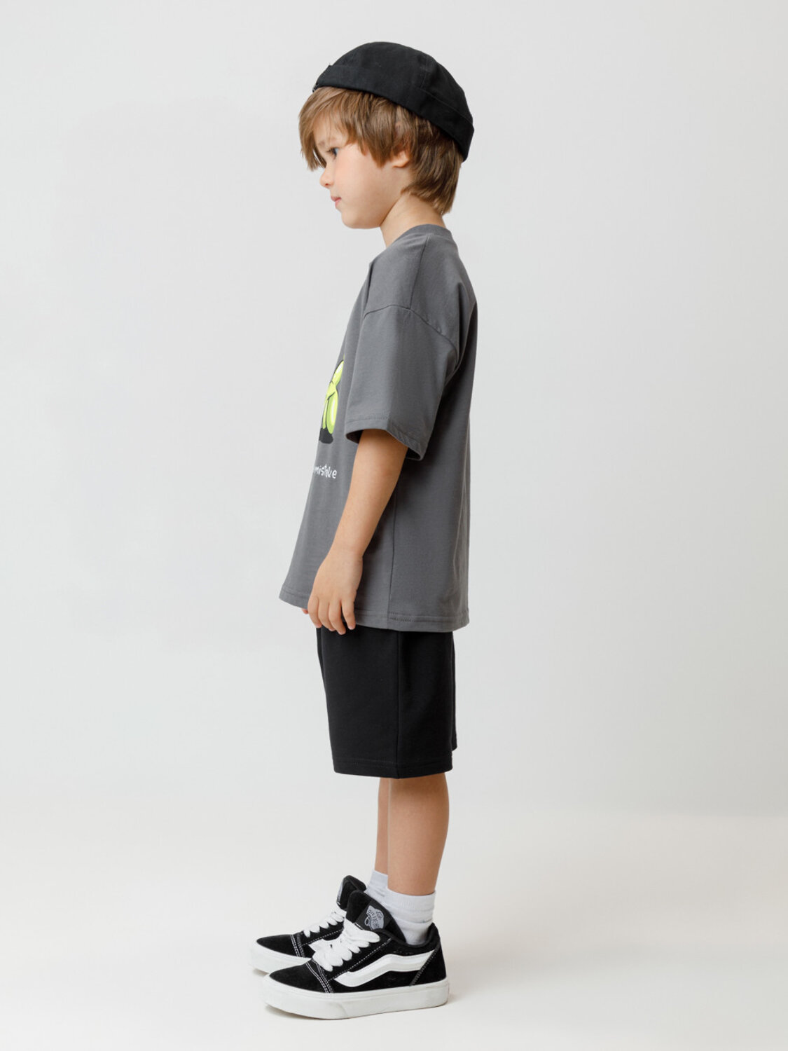 CROCKID Футболка 565208 МП 302889 темно-серый