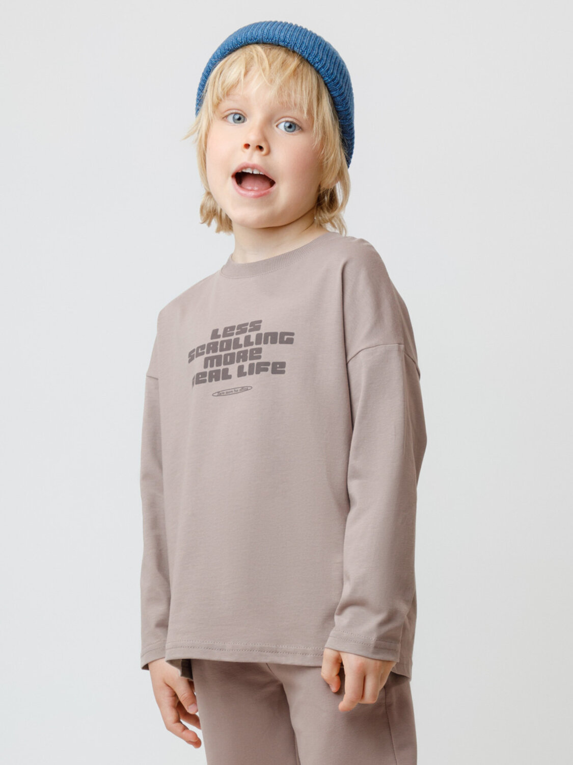 CROCKID Лонгслив 565224 МП 302892 коричневый