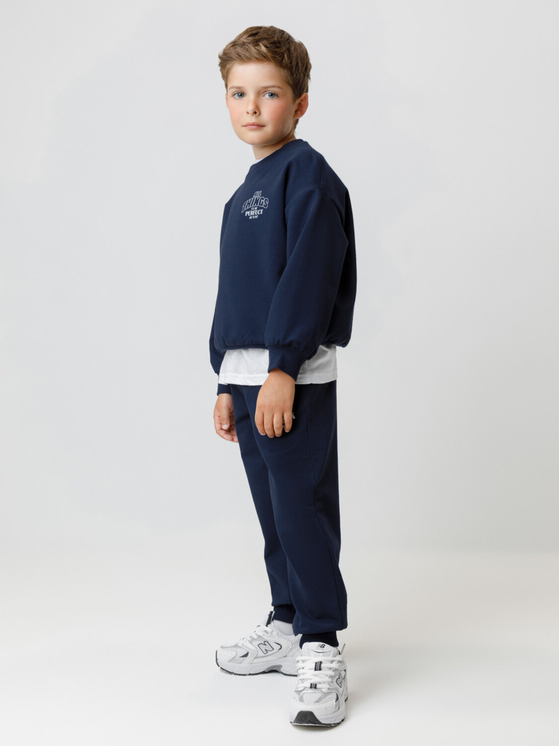 CROCKID Брюки 565236 МП 400880 темно-синий