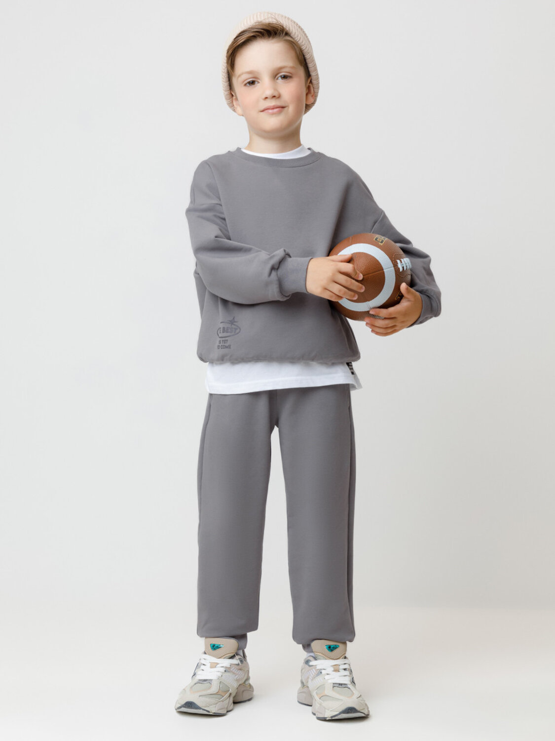 CROCKID Брюки 565240 МП 400880 серый