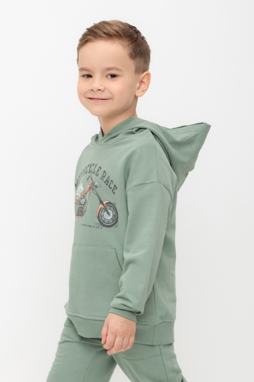 CROCKID Толстовка 565328 К 302480 зеленый