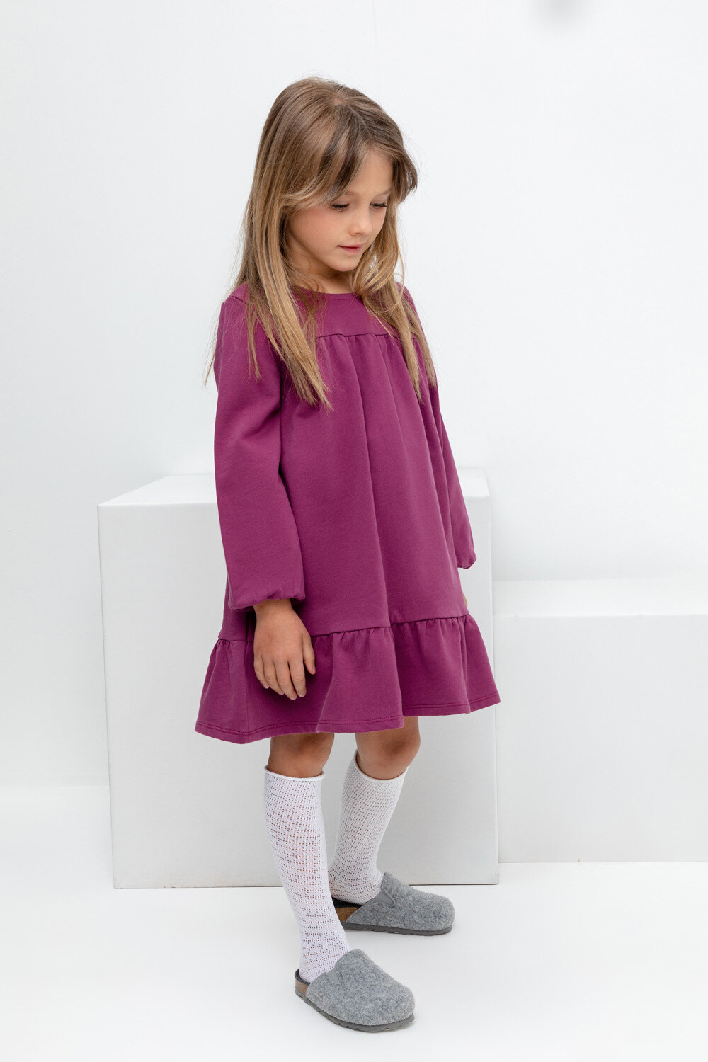 CROCKID Платье 565360 КР 5819 фиолетовый