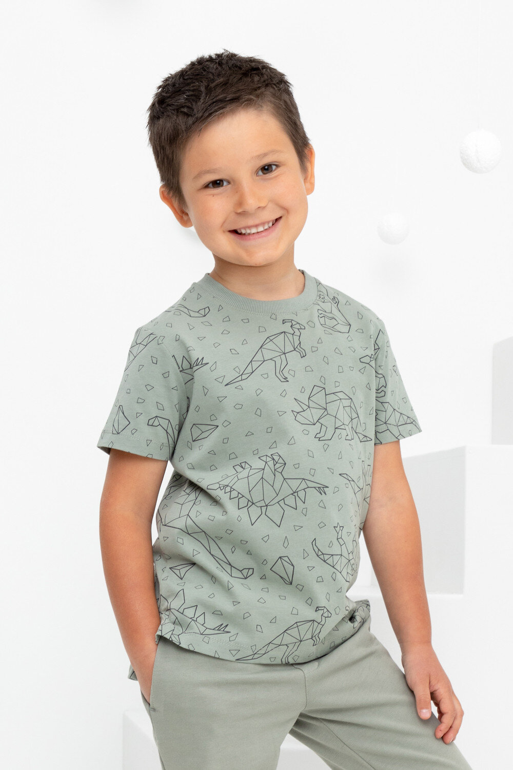 CROCKID Футболка 565362 КР 302160 зеленый