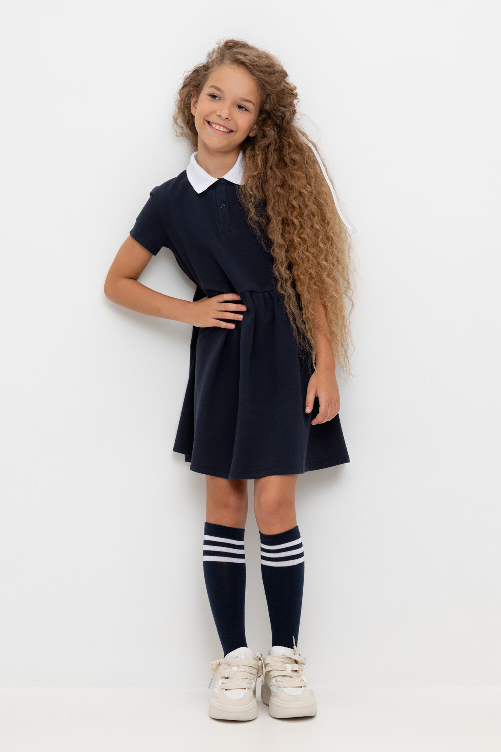 CROCKID Платье 565366 К 5884 синий