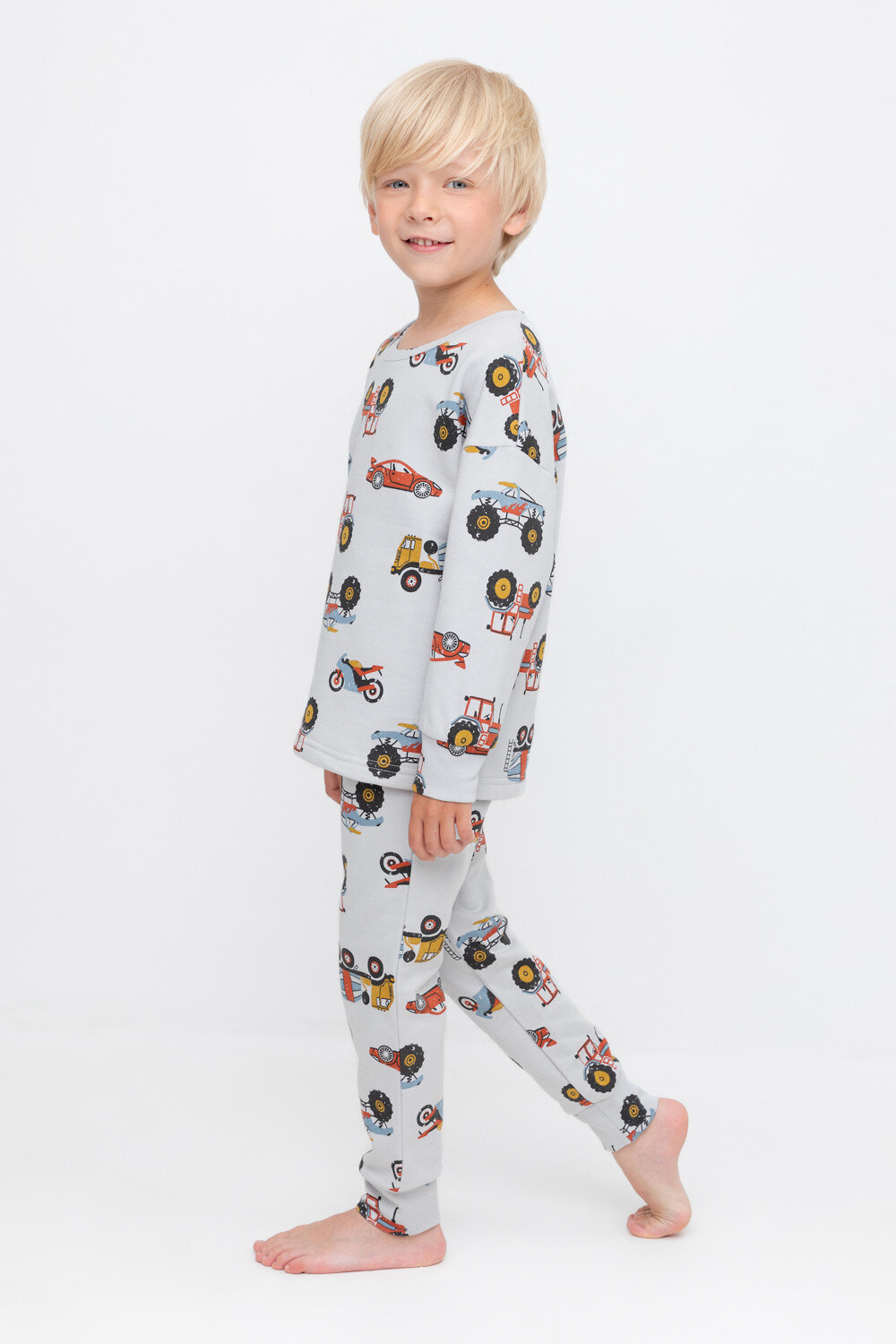 CROCKID Пижама 565368 К 1587 светло-серый5