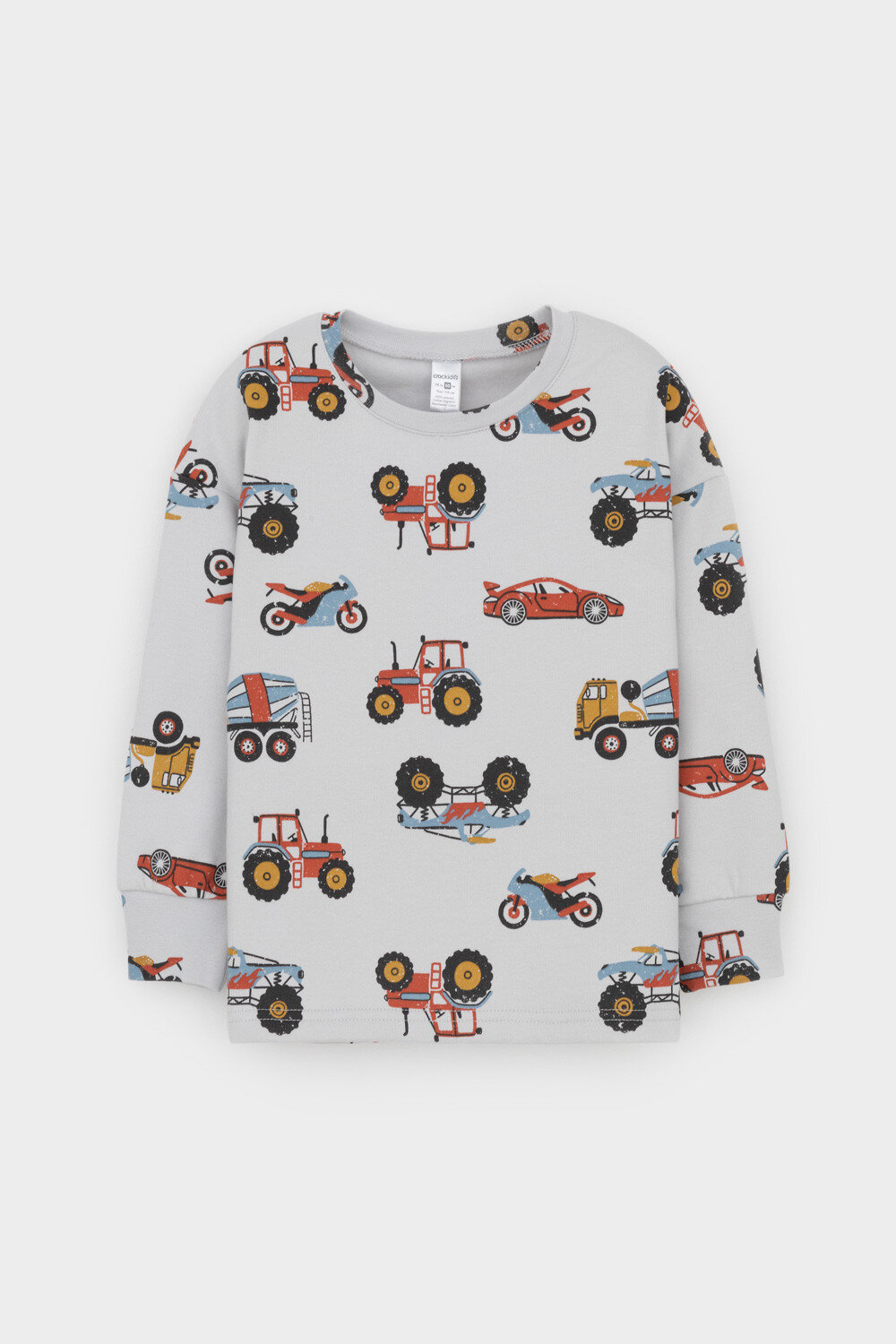 CROCKID Пижама 565368 К 1587 светло-серый5