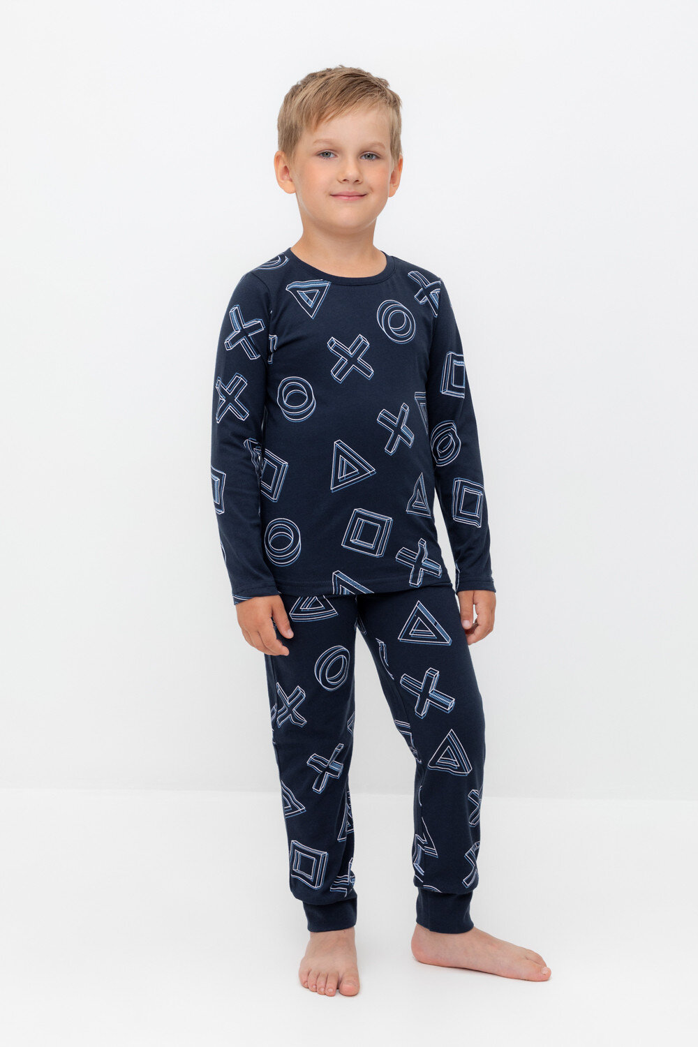 CROCKID Пижама 565383 К 1561 темно-синий