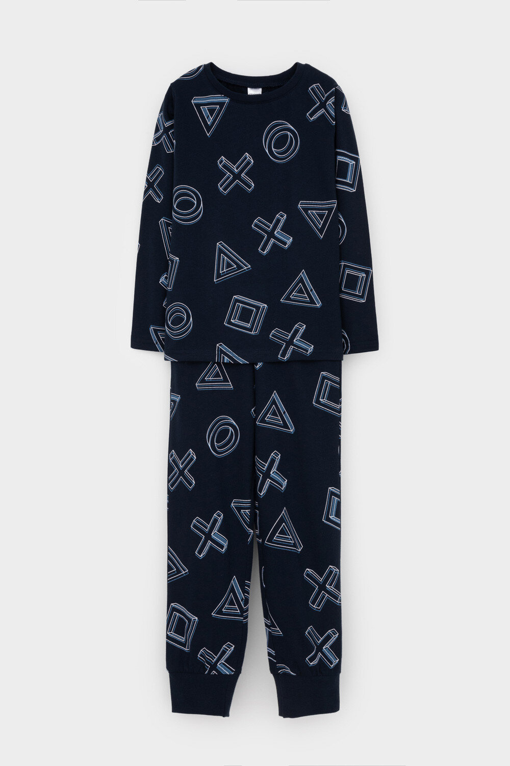 CROCKID Пижама 565383 К 1561 темно-синий