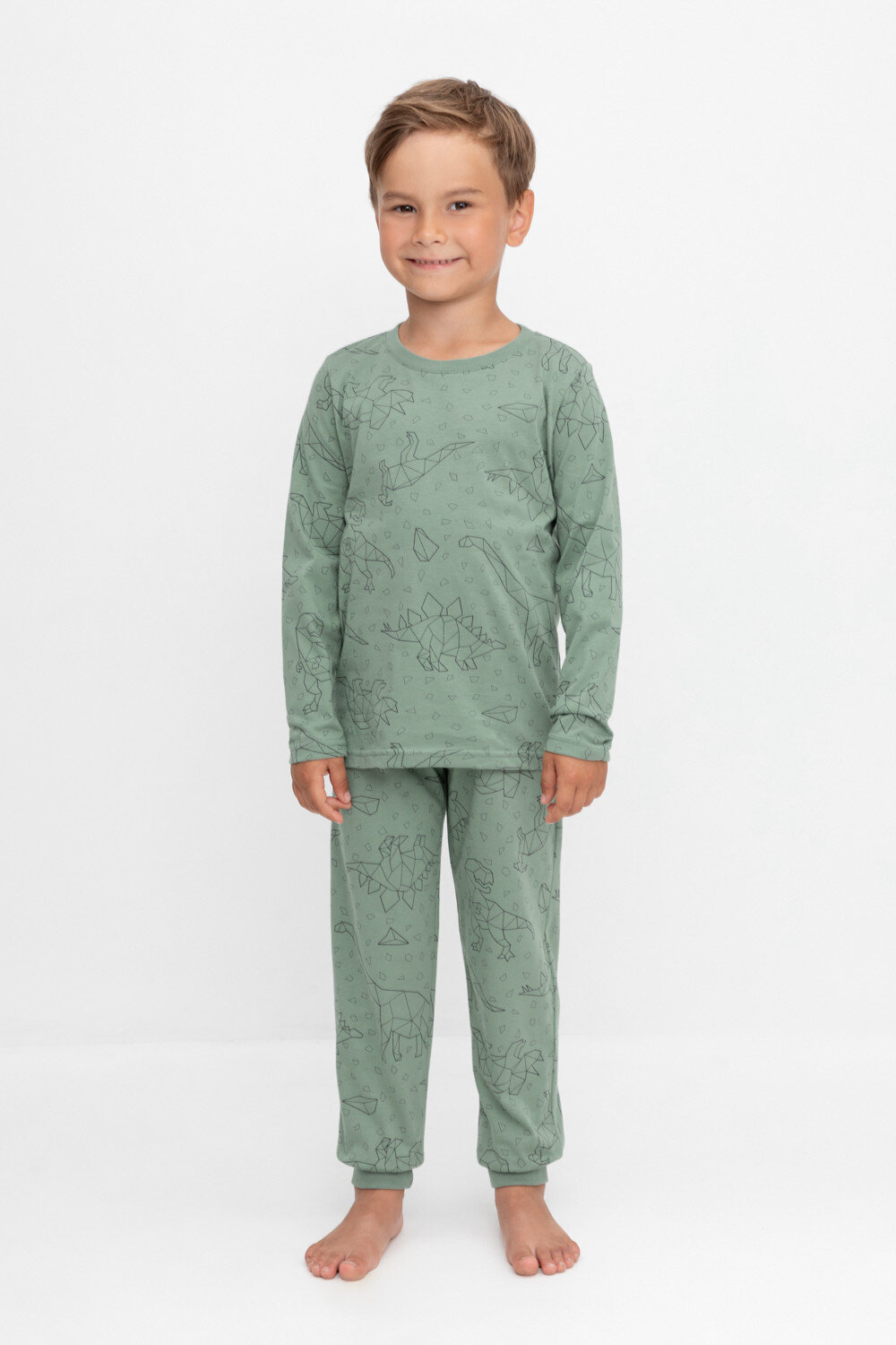 CROCKID Пижама 565384 К 1561 зеленый