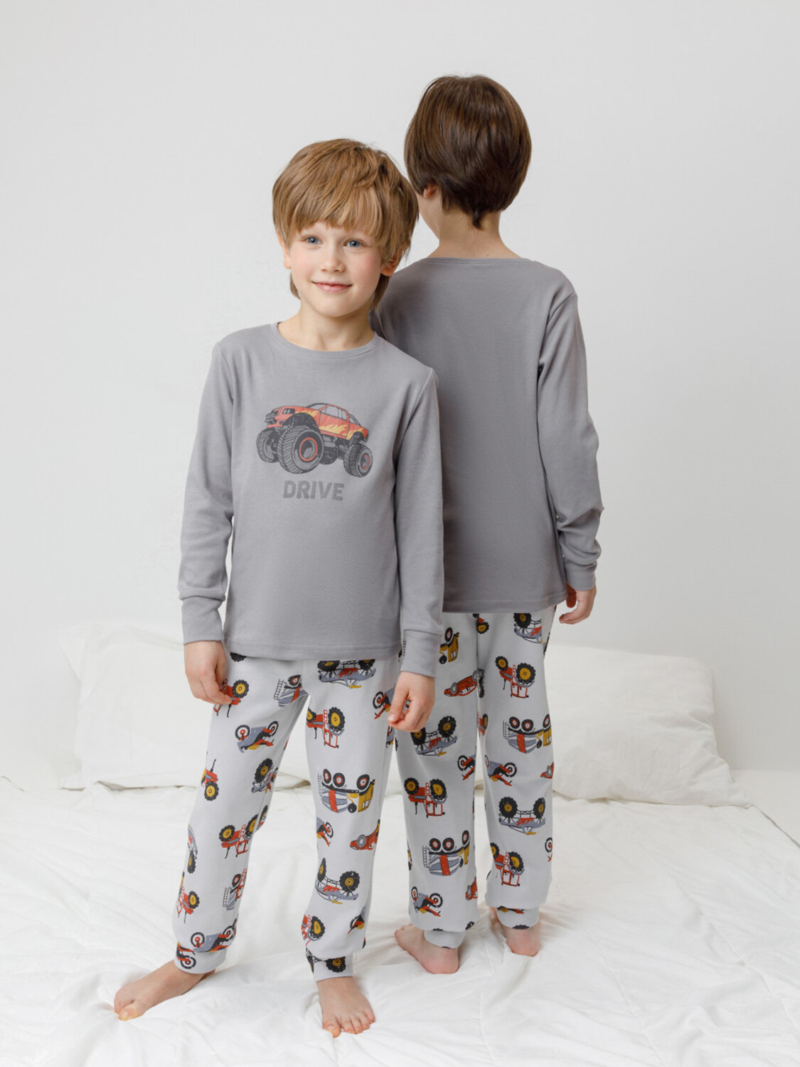 CROCKID Пижама 565400 К 1541 серый
