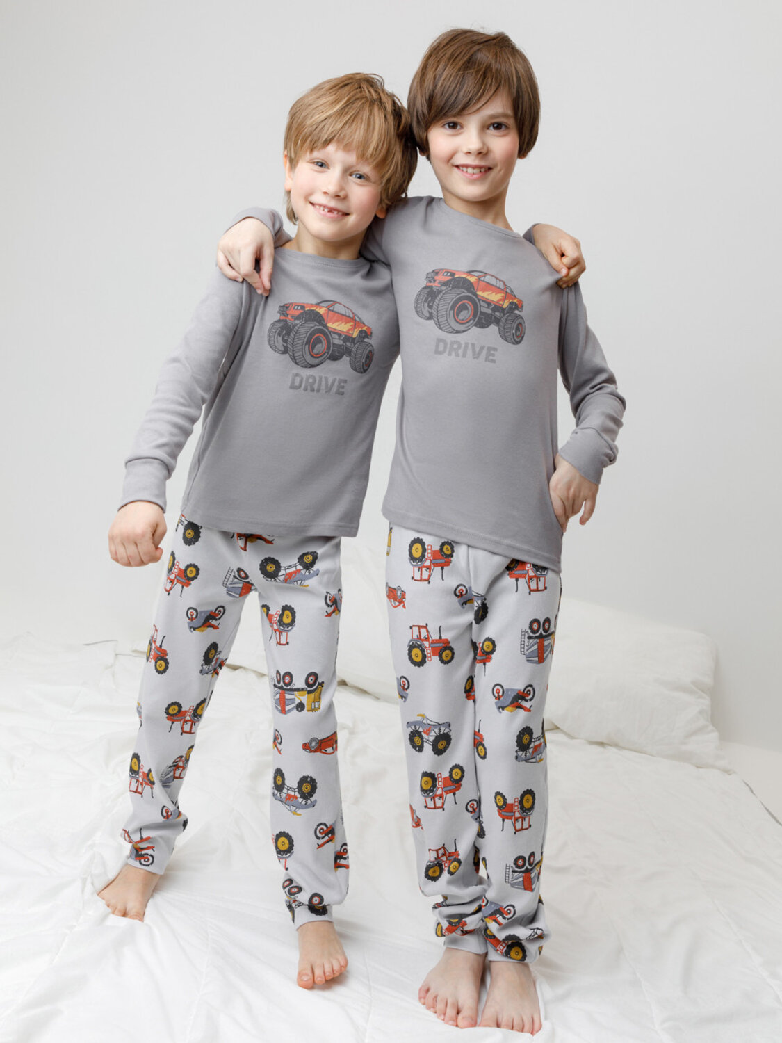 CROCKID Пижама 565400 К 1541 серый