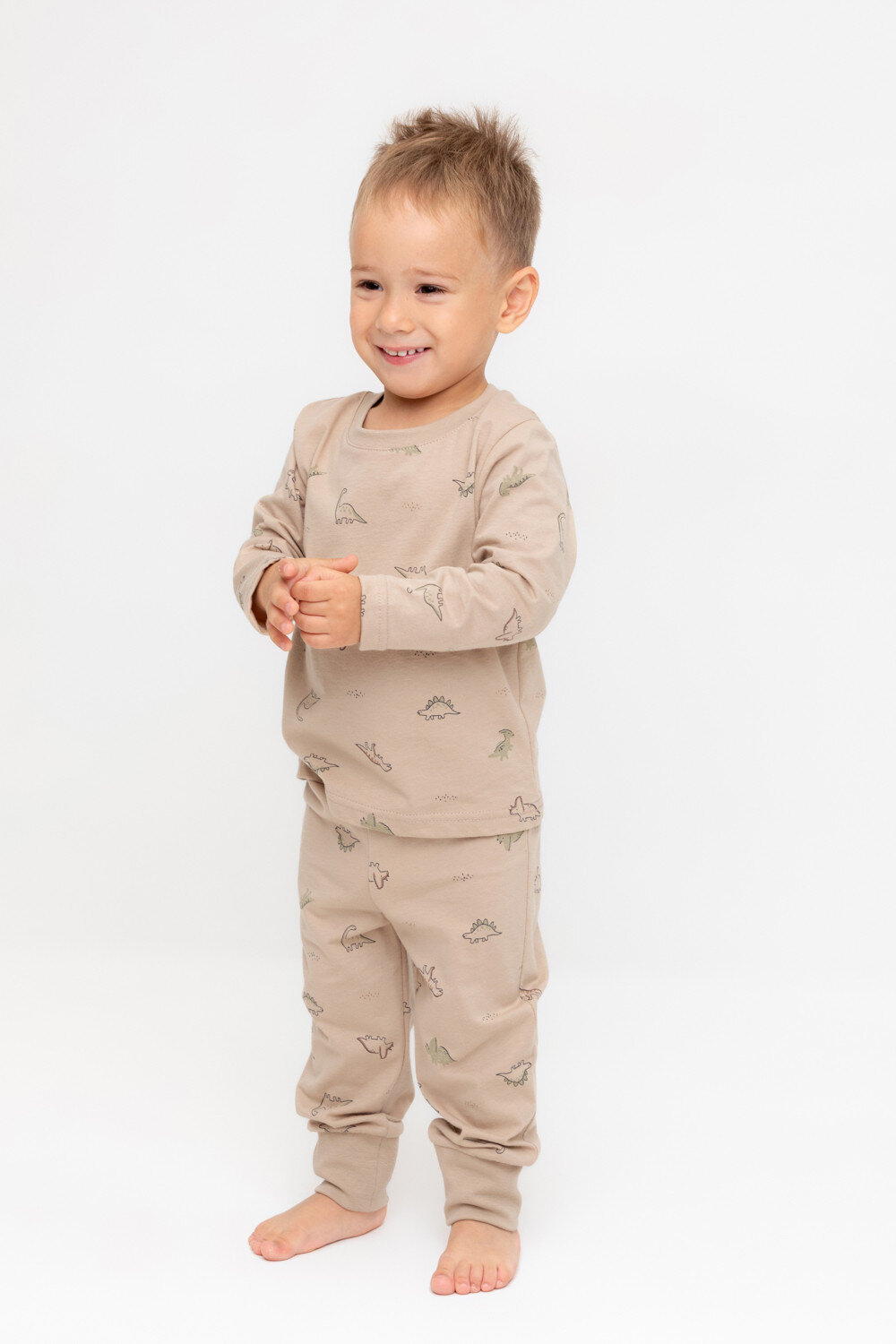 CROCKID Пижама 565423 К 1561 бежевый