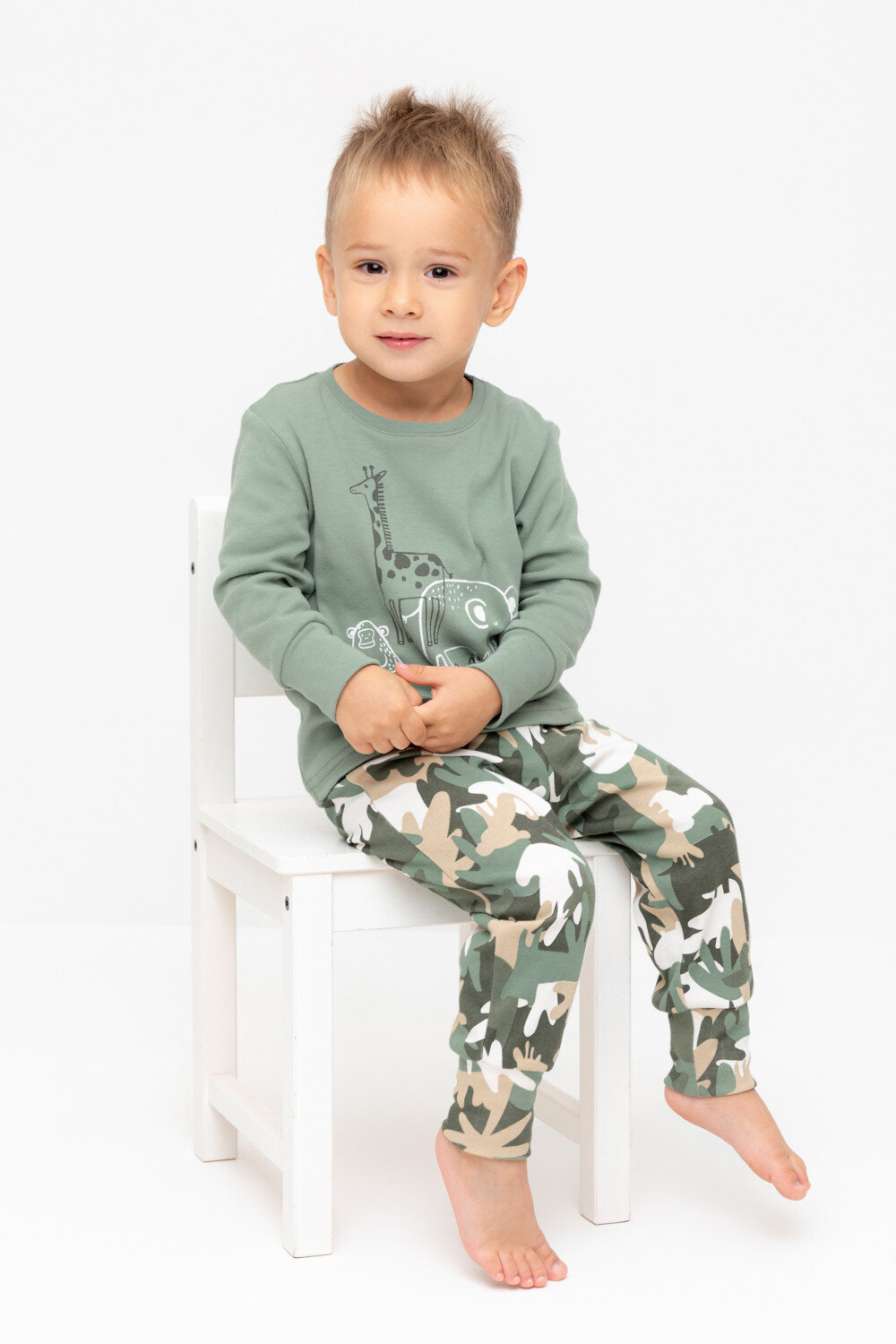 CROCKID Пижама 565427 К 1541/24 хаки