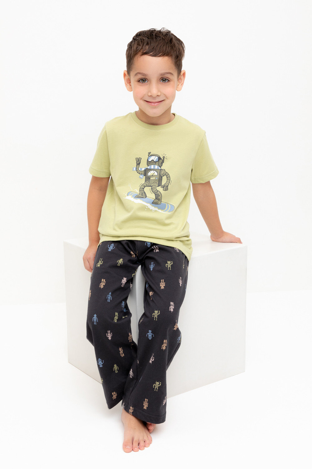 CROCKID Пижама 565471 К 1599 зеленый
