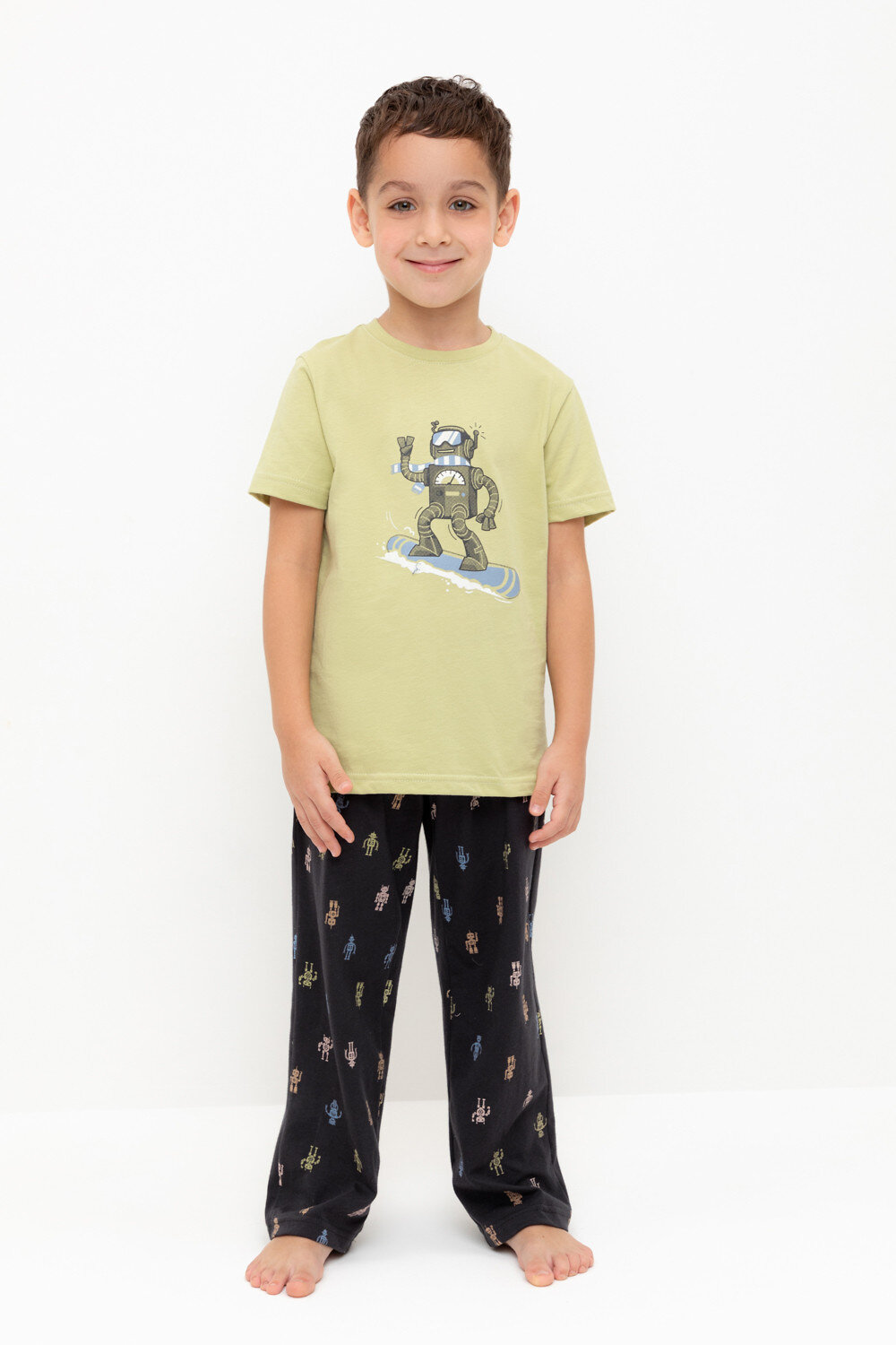 CROCKID Пижама 565471 К 1599 зеленый