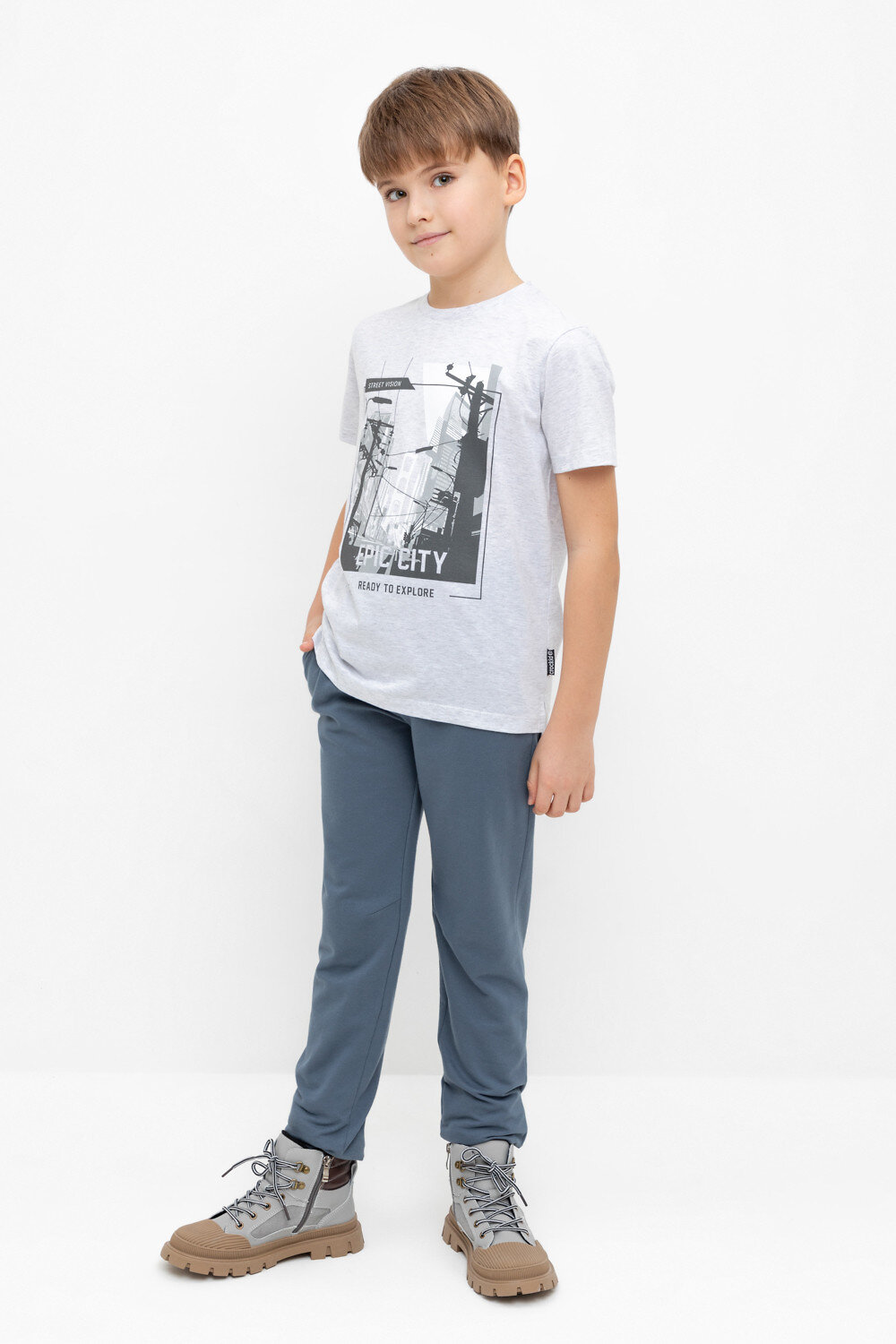 CROCKID Брюки 565556 КР 400519-1 синий