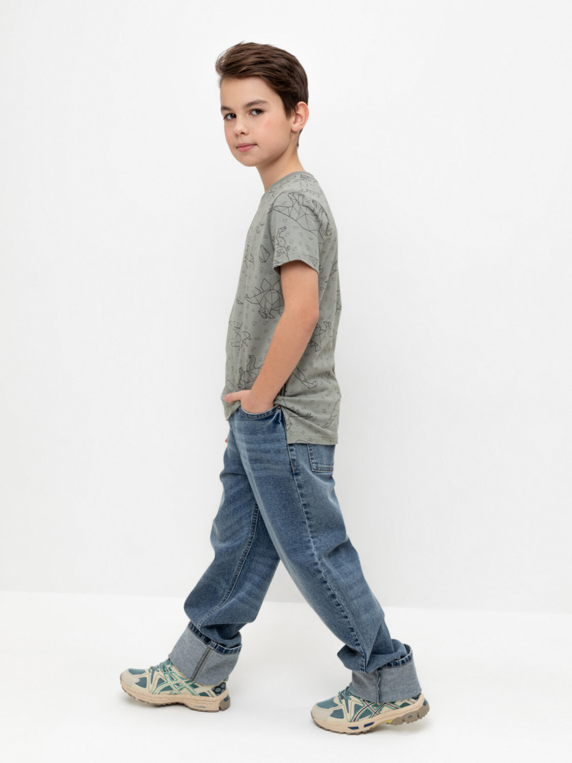 CROCKID Футболка 565578 КР 302160-1 зеленый