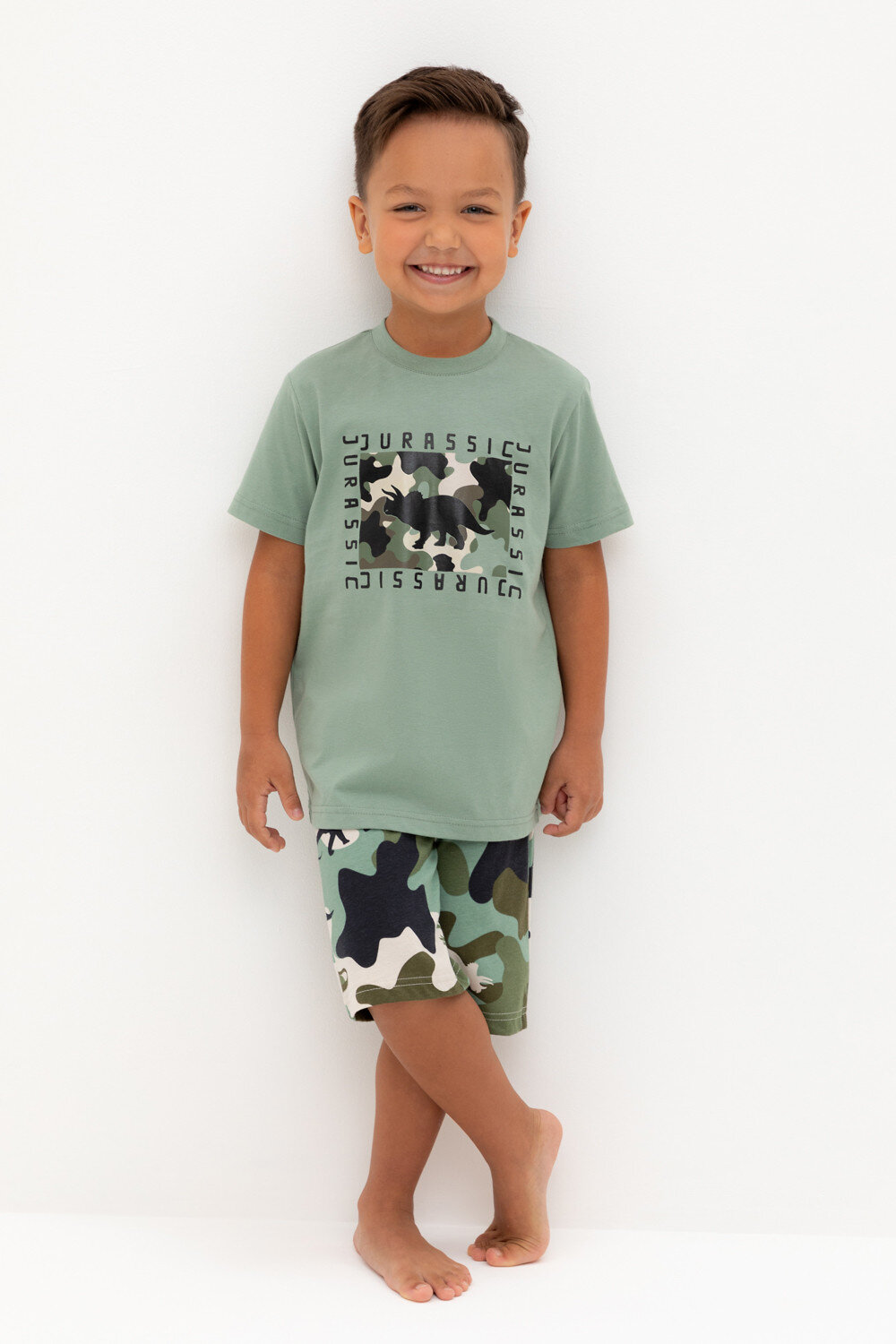 CROCKID Пижама 565593 К 1528 зеленый