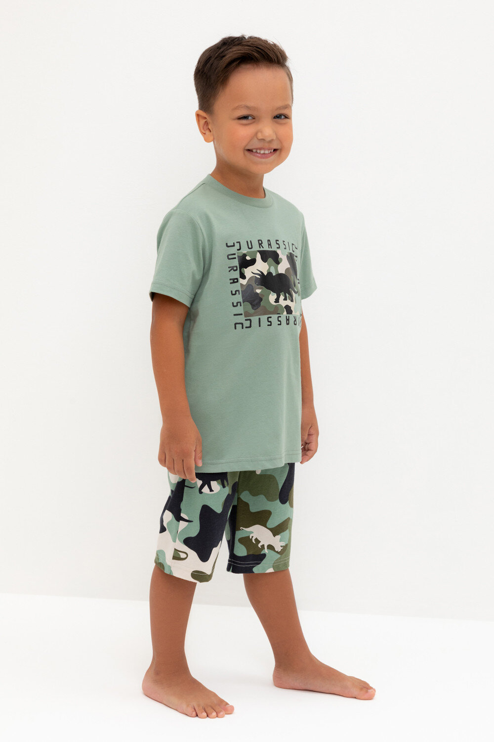 CROCKID Пижама 565593 К 1528 зеленый