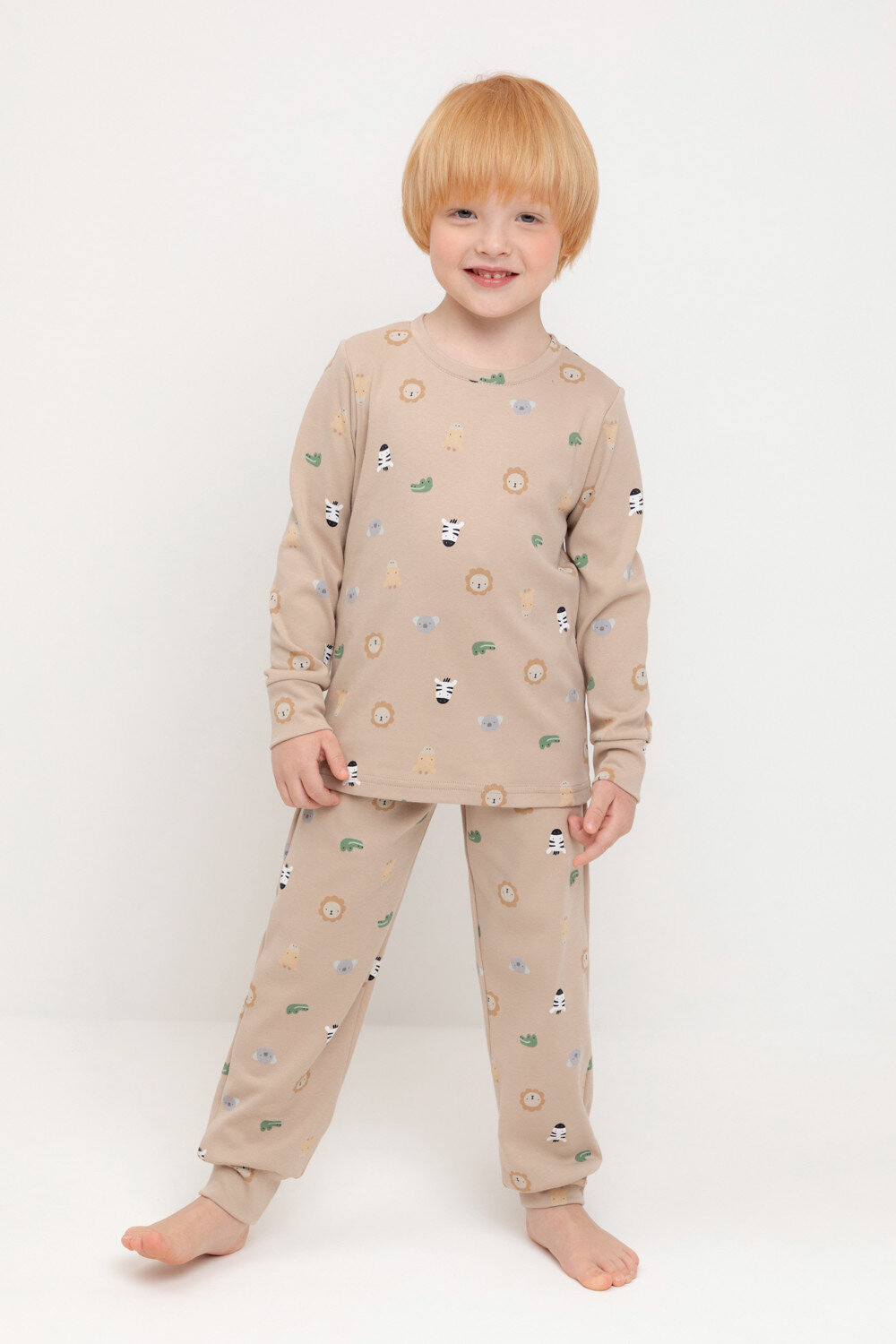CROCKID Пижама 565595 К 1552 бежевый