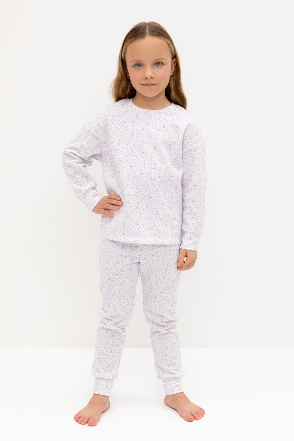 CROCKID Пижама 565597 К 1587 фиолетовый
