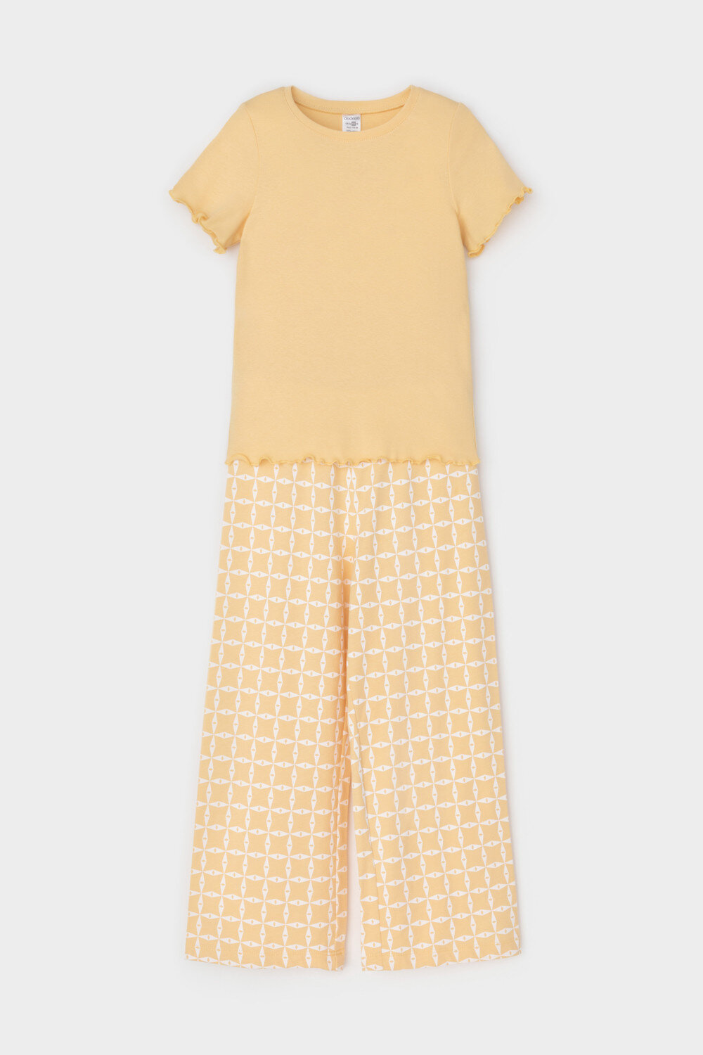 CROCKID Пижама 565598 К 1636 желтый