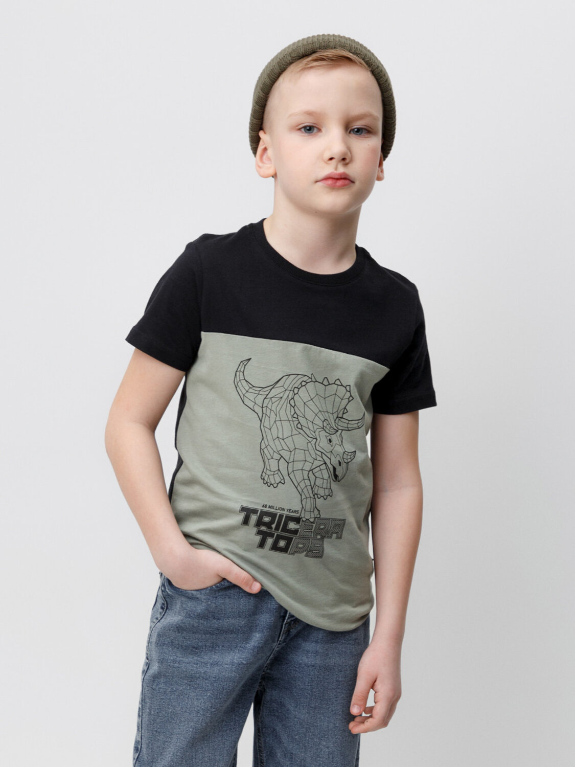 CROCKID Футболка 565609 КР 302159-1 зеленый