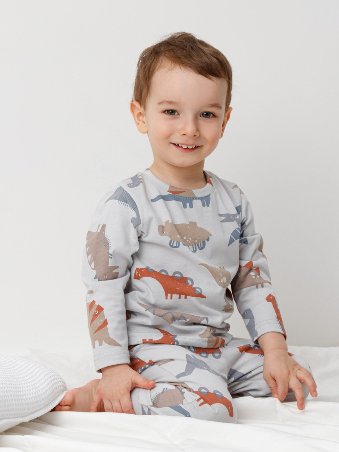 CROCKID Пижама 565628 К 1561 светло-серый5