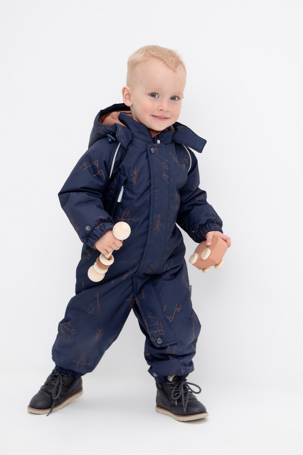 CROCKID Комбинезон 565636 ВК 60032/н/38 Ал темно-синий