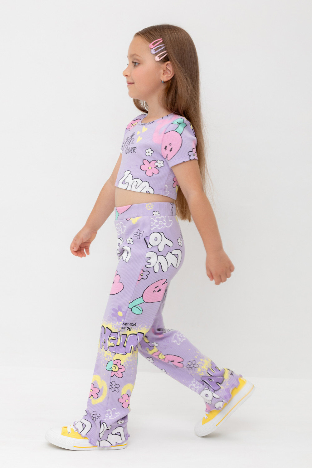 CROCKID Брюки 565654 КР 400791-1 фиолетовый