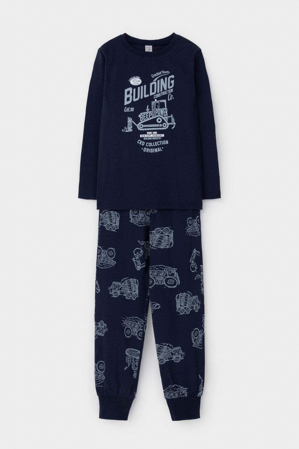 CROCKID Пижама 565661 К 1606 темно-синий