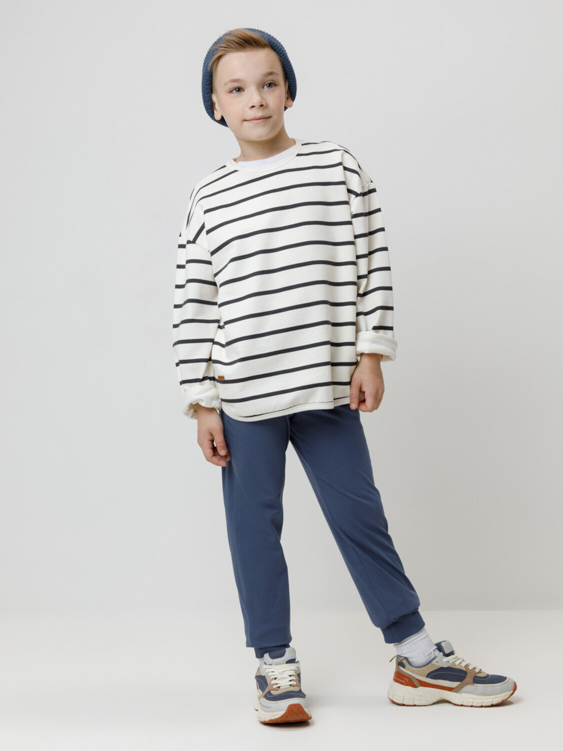 CROCKID Брюки 565666 КР 400633-1 синий