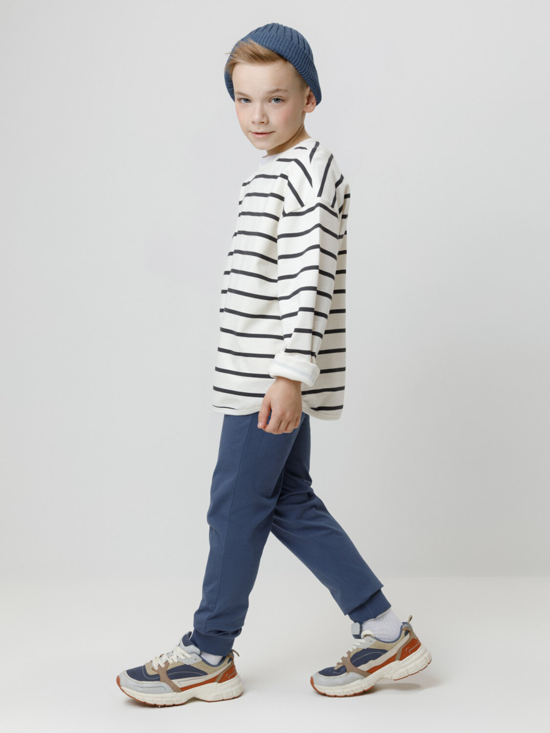 CROCKID Брюки 565666 КР 400633-1 синий