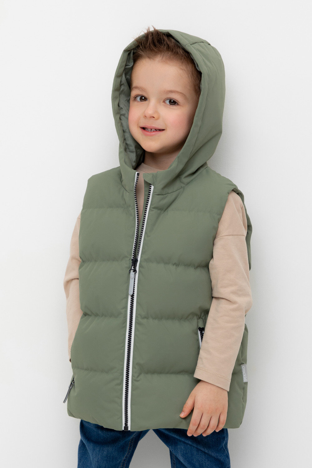 CROCKID Жилет 565701 ВК 35018/4 ГР (98-128) хаки