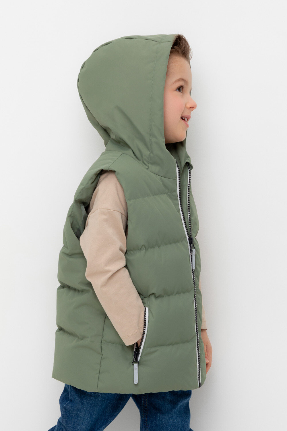 CROCKID Жилет 565701 ВК 35018/4 ГР (98-128) хаки
