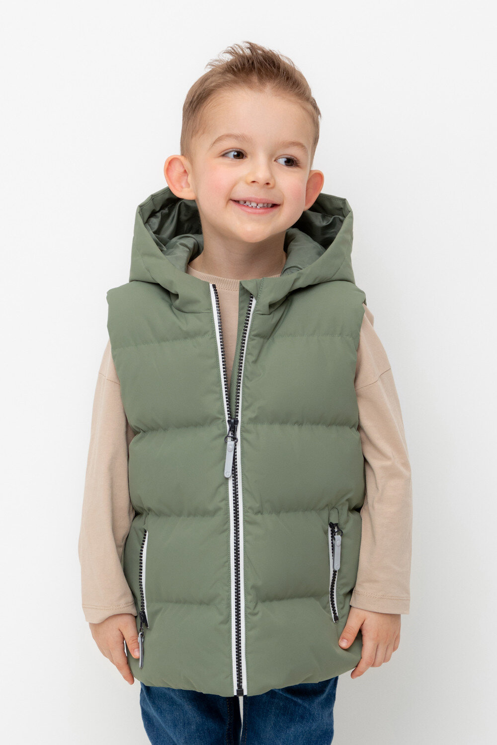 CROCKID Жилет 565701 ВК 35018/4 ГР (98-128) хаки